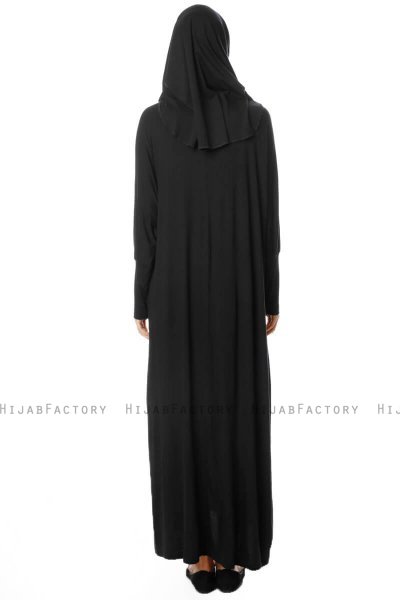 Nisa - Vestito Da Preghiera Nero - Miss Halima