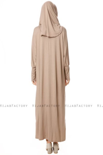 Nisa - Vestito Da Preghiera Taupe - Miss Halima