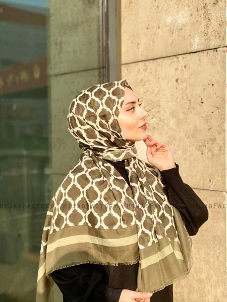 Nona - Hijab Fantasia Di Cotone Cachi - Mirach