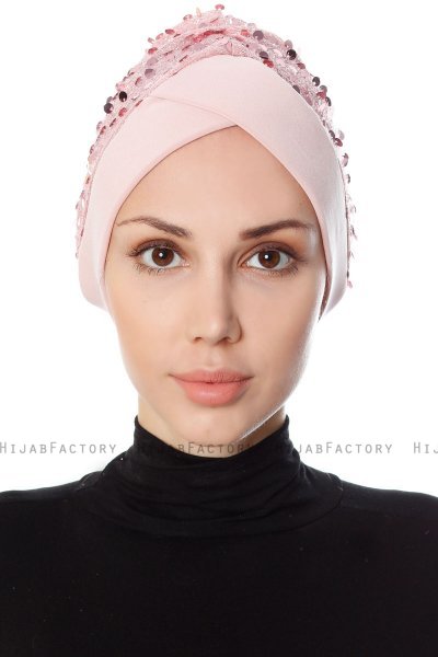 Nurten - Turbante Rosa Antico
