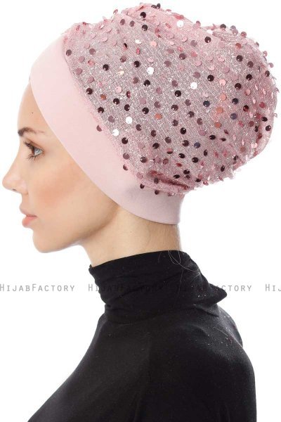 Nurten - Turbante Rosa Antico