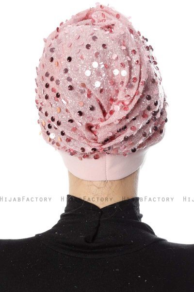 Nurten - Turbante Rosa Antico
