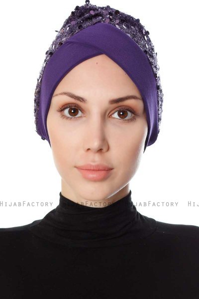 Nurten - Turbante Viola