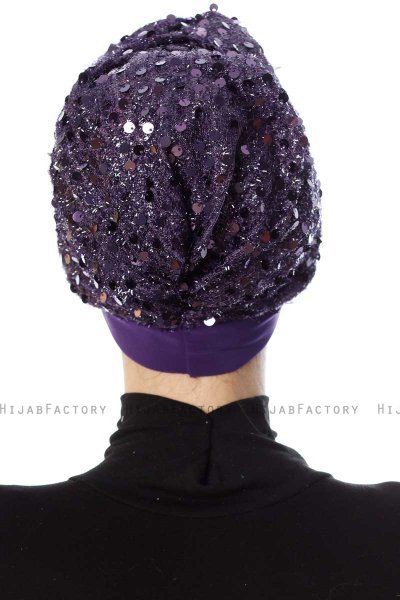 Nurten - Turbante Viola