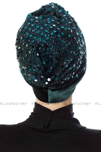 Nurten - Turbante Verde Scuro