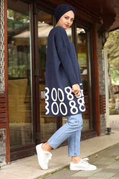 Nylah - Tunica Blu Navy - Lysa Studio