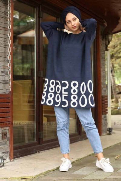 Nylah - Tunica Blu Navy - Lysa Studio