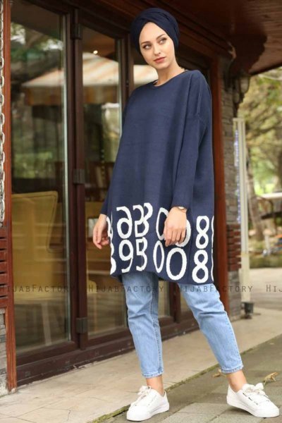 Nylah - Tunica Blu Navy - Lysa Studio