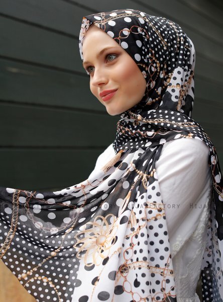 Pariza - Hijab Fantasia Nero
