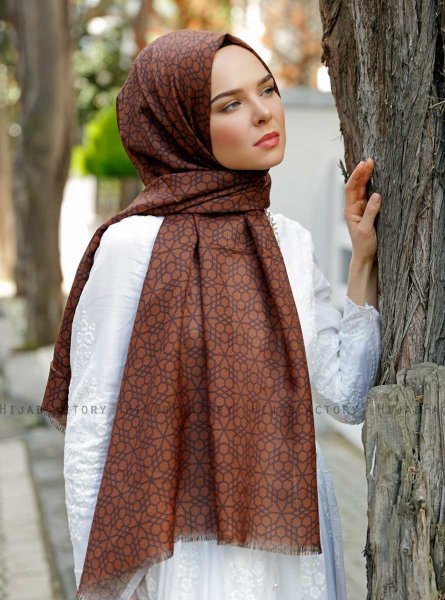 Pareesa - Hijab Fantasia Marrone - Sal Evi