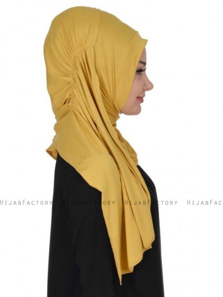 Pia Senapsgul Praktisk Hijab Sjal Ayse Turban 324112c