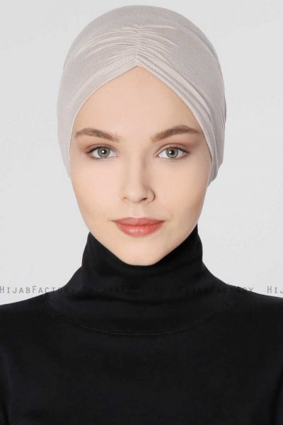 Pileli Ljus Taupe Criss Cross Underslöja 200610b