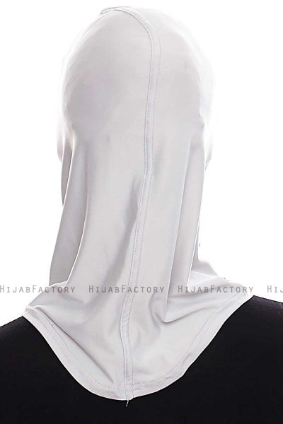 Pinar - Hijab Sport Grigio Chiaro - Ecardin