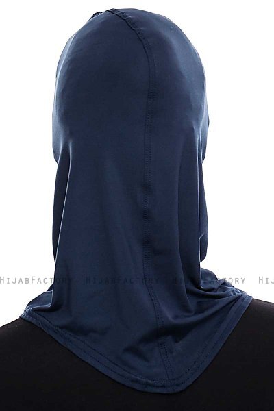 Pinar - Hijab Sport Blu Navy - Ecardin