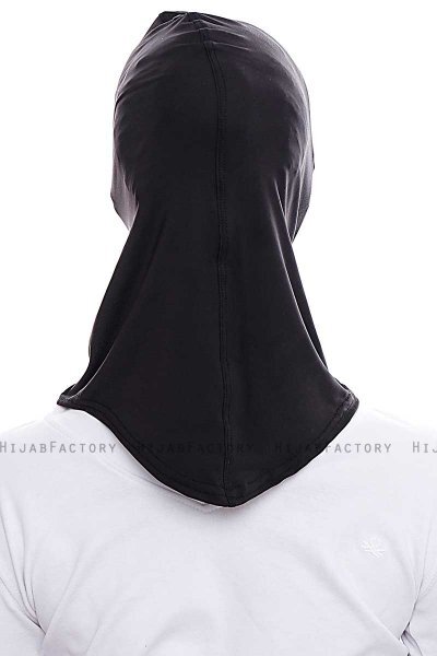 Pinar - Hijab Sport Nero - Ecardin