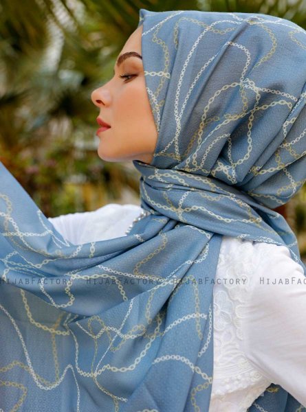 Pola - Hijab Fantasia Grigio - Sal Evi