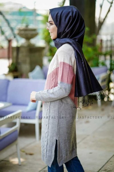 Priscilla - Tunica Grigio Pietra - Insirah