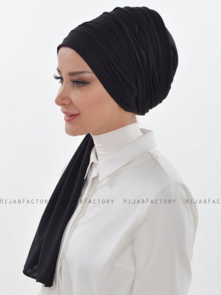 Rebecca Svart Bomull Turban Ayse Turban 322301c