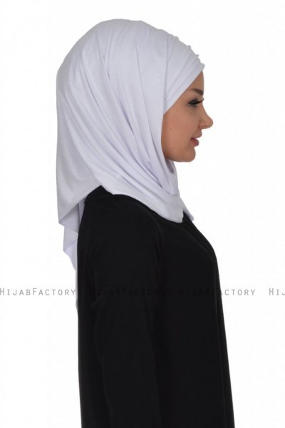 Rebecca - Turbante Di Cotone Bianca - Ayse Turban