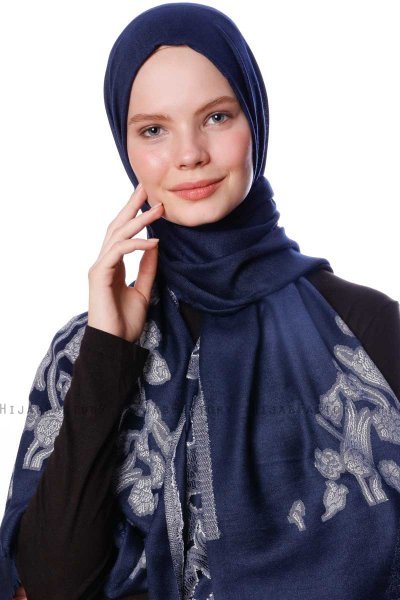Roshan - Hijab Blu Navy - Özsoy