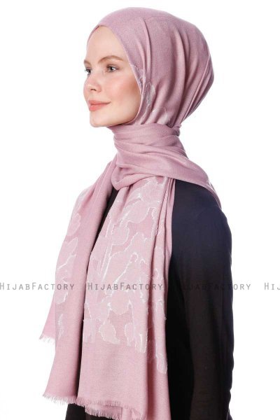 Roshan - Hijab Rosa Antico Scuro - Özsoy
