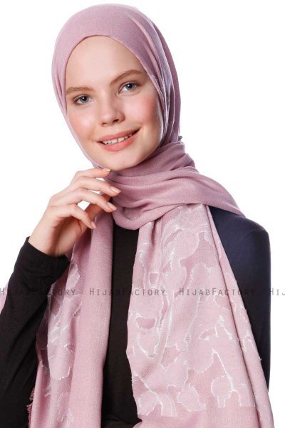 Roshan - Hijab Rosa Antico Scuro - Özsoy