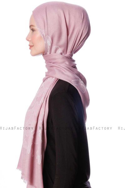 Roshan - Hijab Rosa Antico Scuro - Özsoy