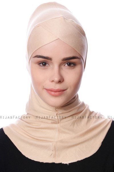 Safiye - Bonnet Ninja Beige - Ecardin