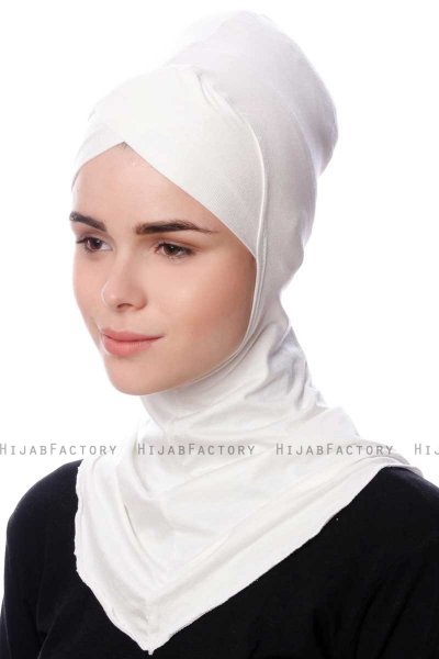 Safiye - Bonnet Ninja Creme - Ecardin