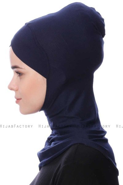 Safiye - Bonnet Ninja Blu Navy - Ecardin