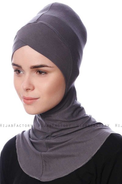 Safiye - Bonnet Ninja Grigio Scuro - Ecardin
