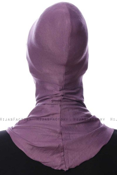 Safiye - Bonnet Ninja Viola Scuro - Ecardin