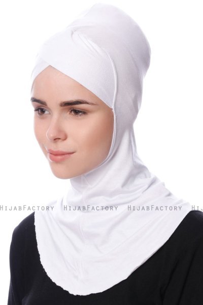 Safiye - Bonnet Ninja Bianca - Ecardin