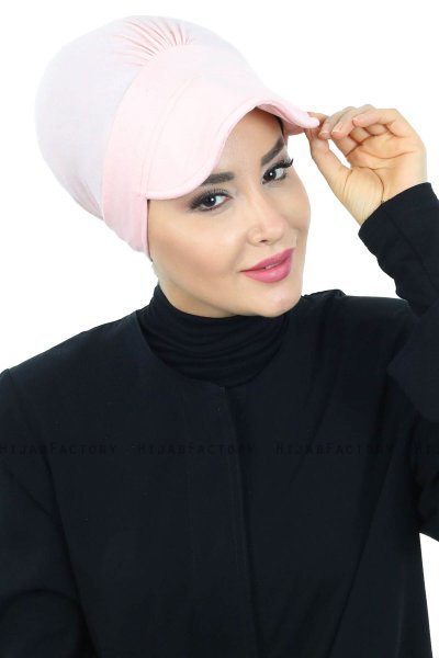 Sandra - Turbante Di Cotone Rosa Antico - Ayse Turban