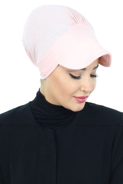 Sandra - Turbante Di Cotone Rosa Antico - Ayse Turban