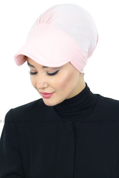 Sandra - Turbante Di Cotone Rosa Antico - Ayse Turban