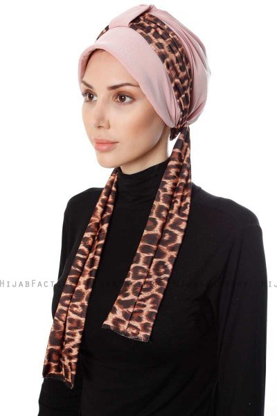 Sanem - Turbante Rosa Antico