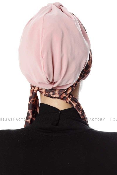 Sanem - Turbante Rosa Antico