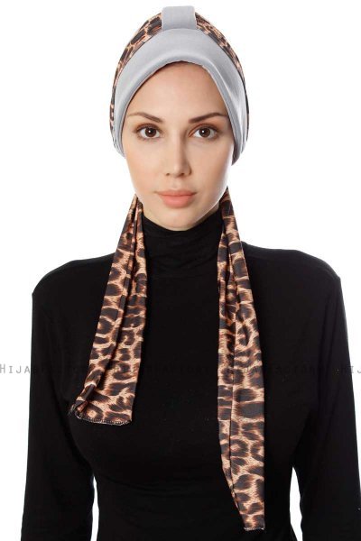 Sanem - Turbante Grigio