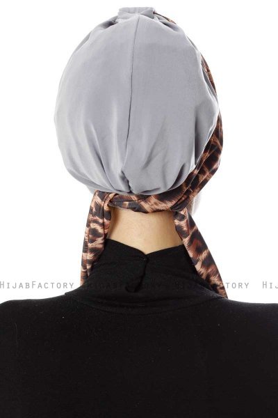 Sanem - Turbante Grigio