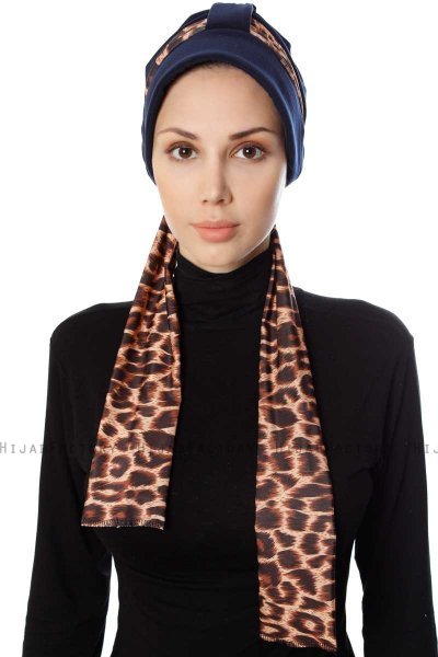 Sanem - Turbante Blu Navy