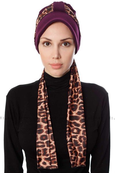 Sanem - Turbante Prugna