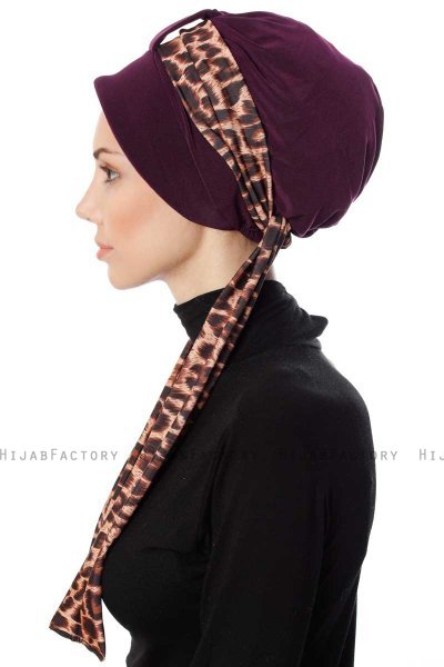 Sanem - Turbante Prugna