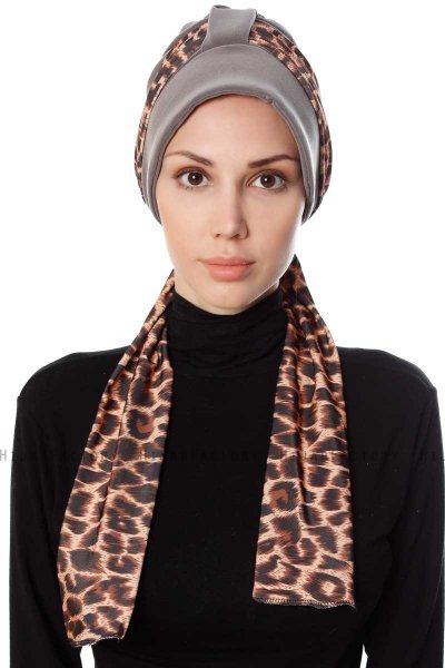 Sanem - Turbante Taupe