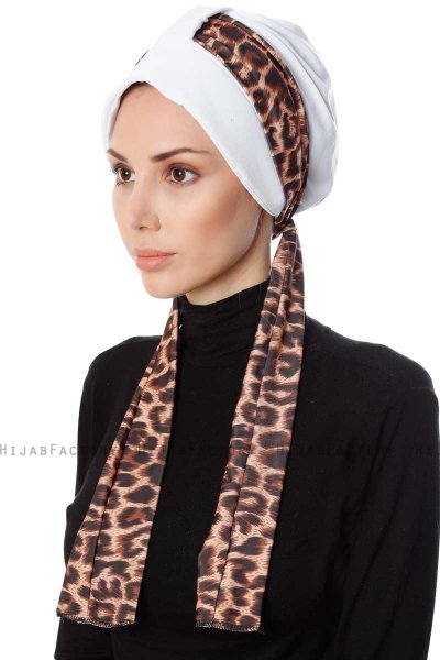 Sanem - Turbante Bianca
