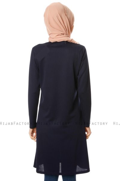 Sarah - Tunica Blu Navy - Miss Halima