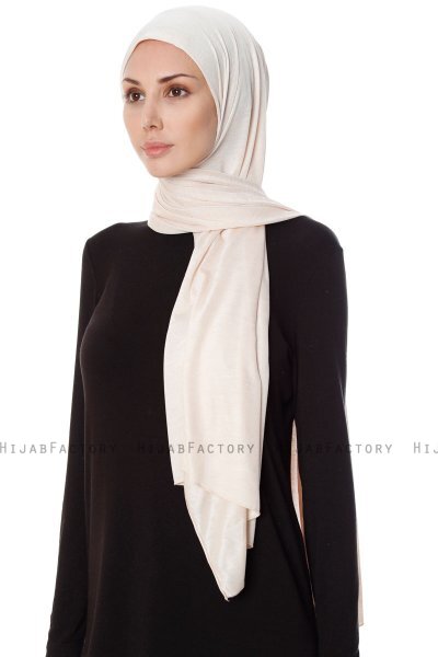 Seda - Hijab Jersey Beige - Ecardin