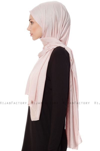 Seda - Hijab Jersey Rosa Antico - Ecardin