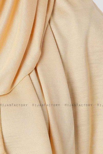 Seda Gold Jersey Hijab Sjal Ecardin 200234e