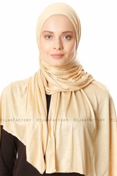 Seda - Hijab Jersey Giallo - Ecardin